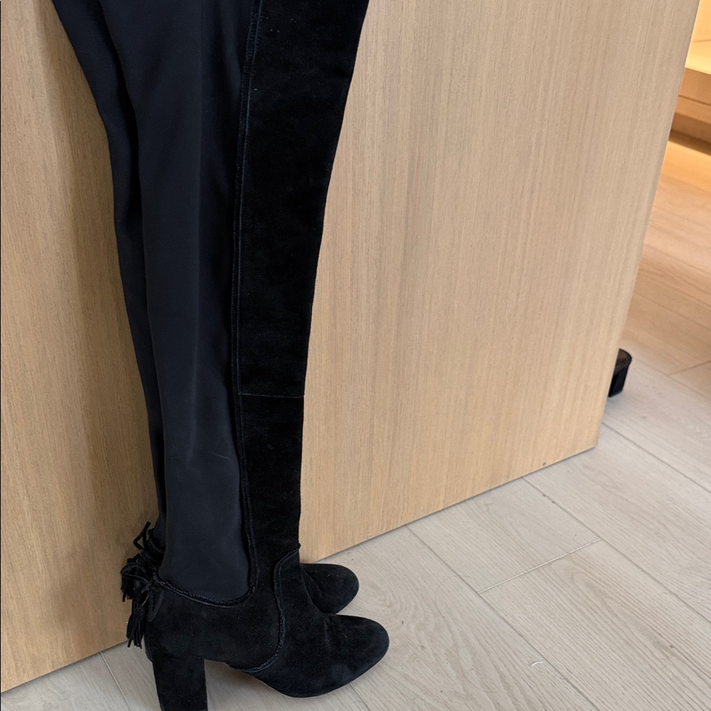 Aquazzura Black Over-The-Knee Boots